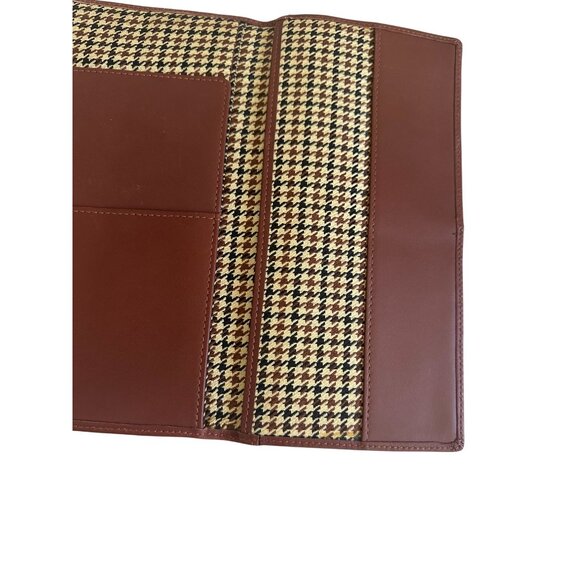 CUTTER & BUCK Tan Brown Leather Bound BB&T Lined Receipt Book - Picture 5 of 9